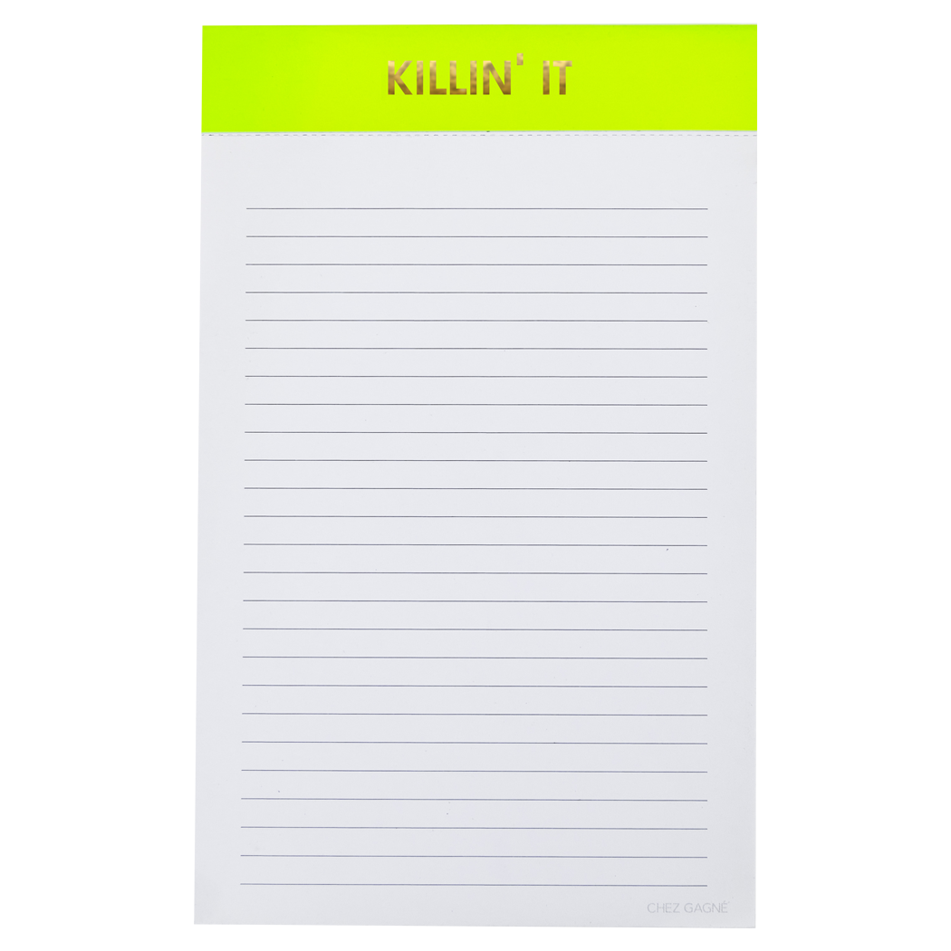 Killin' It - Lined Notepad