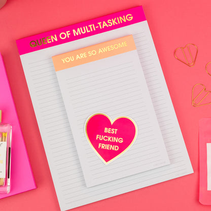Queen Of Multi-Tasking - Large Memo Notepad