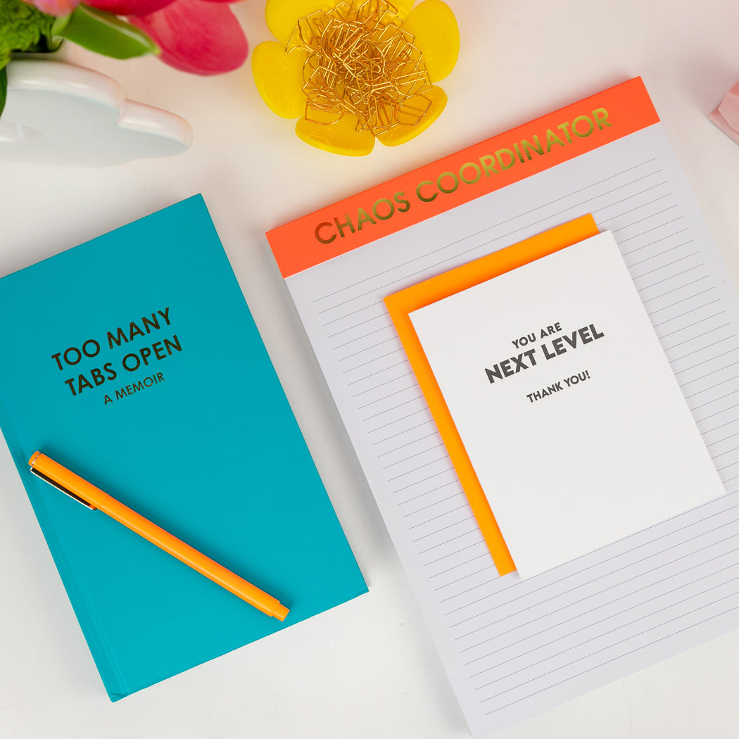 Chaos Coordinator - Large Memo Notepad