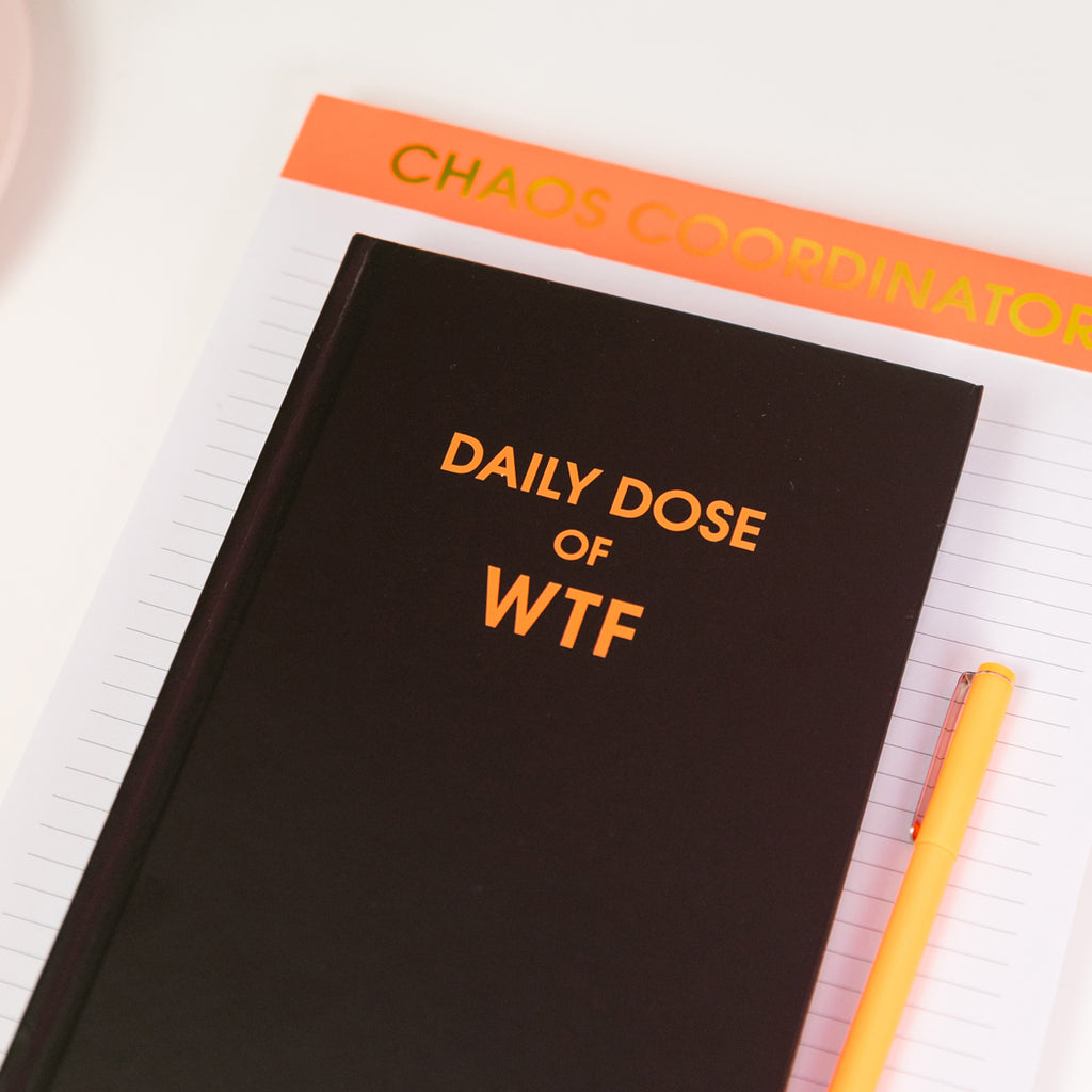 Daily Dose of WTF - Black Hardcover Journal