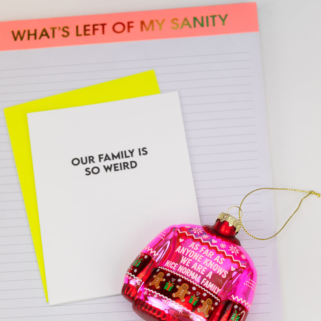 What's Left of my Sanity? - Large Memo Notepad
