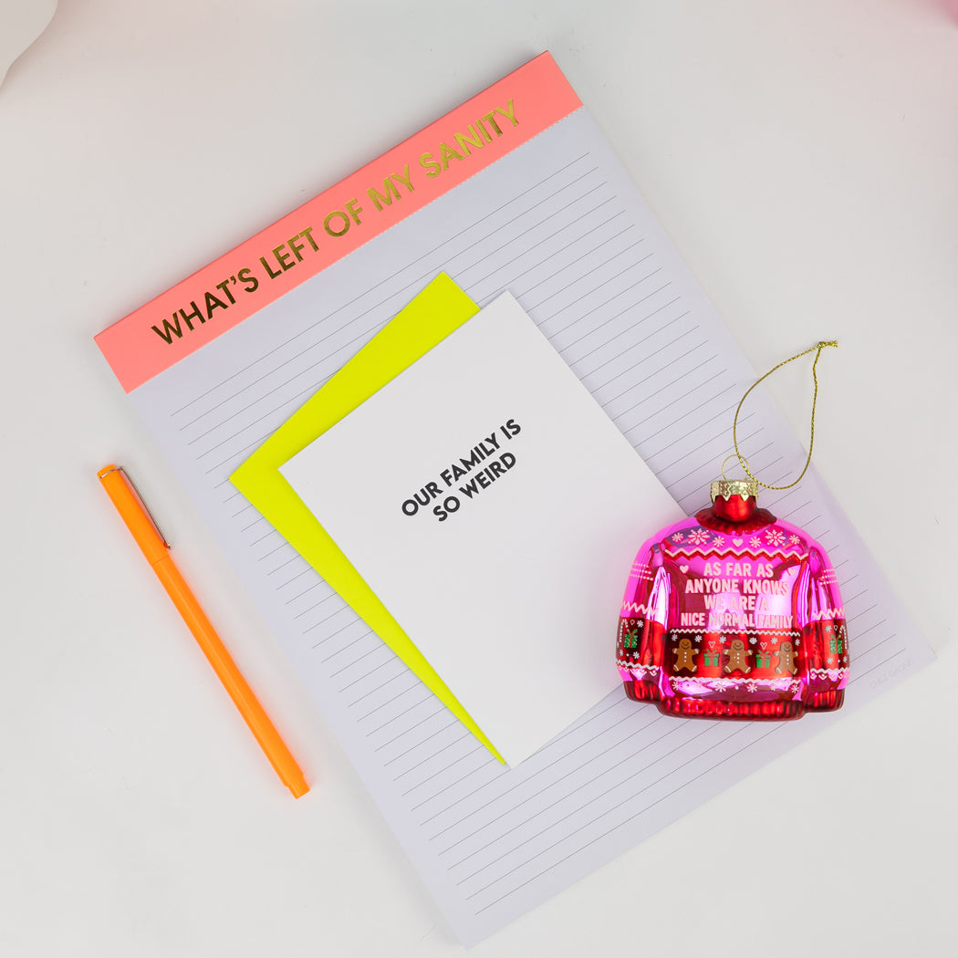 What's Left of my Sanity? - Large Memo Notepad