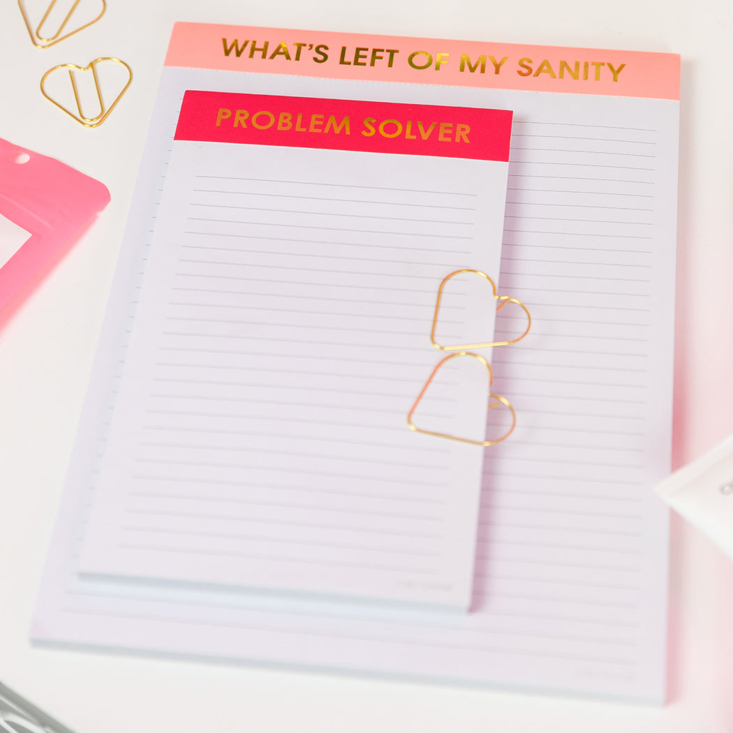 What's Left of my Sanity? - Large Memo Notepad