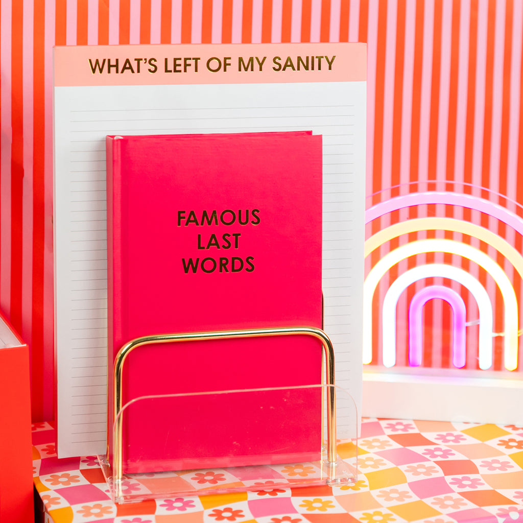 What's Left of my Sanity? - Large Memo Notepad