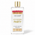 Let's Fucking Party - Glass Bottle Safety Matches