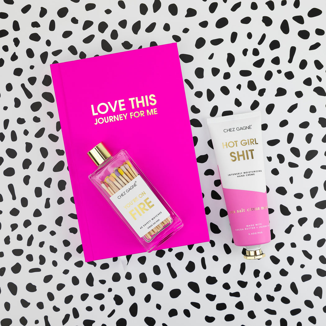 Love This Journey For Me - Fuschia Hardcover Journal