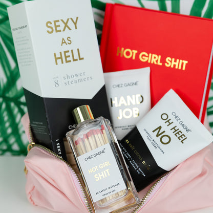 Hot Girl Shit - Glass Bottle Safety Matches