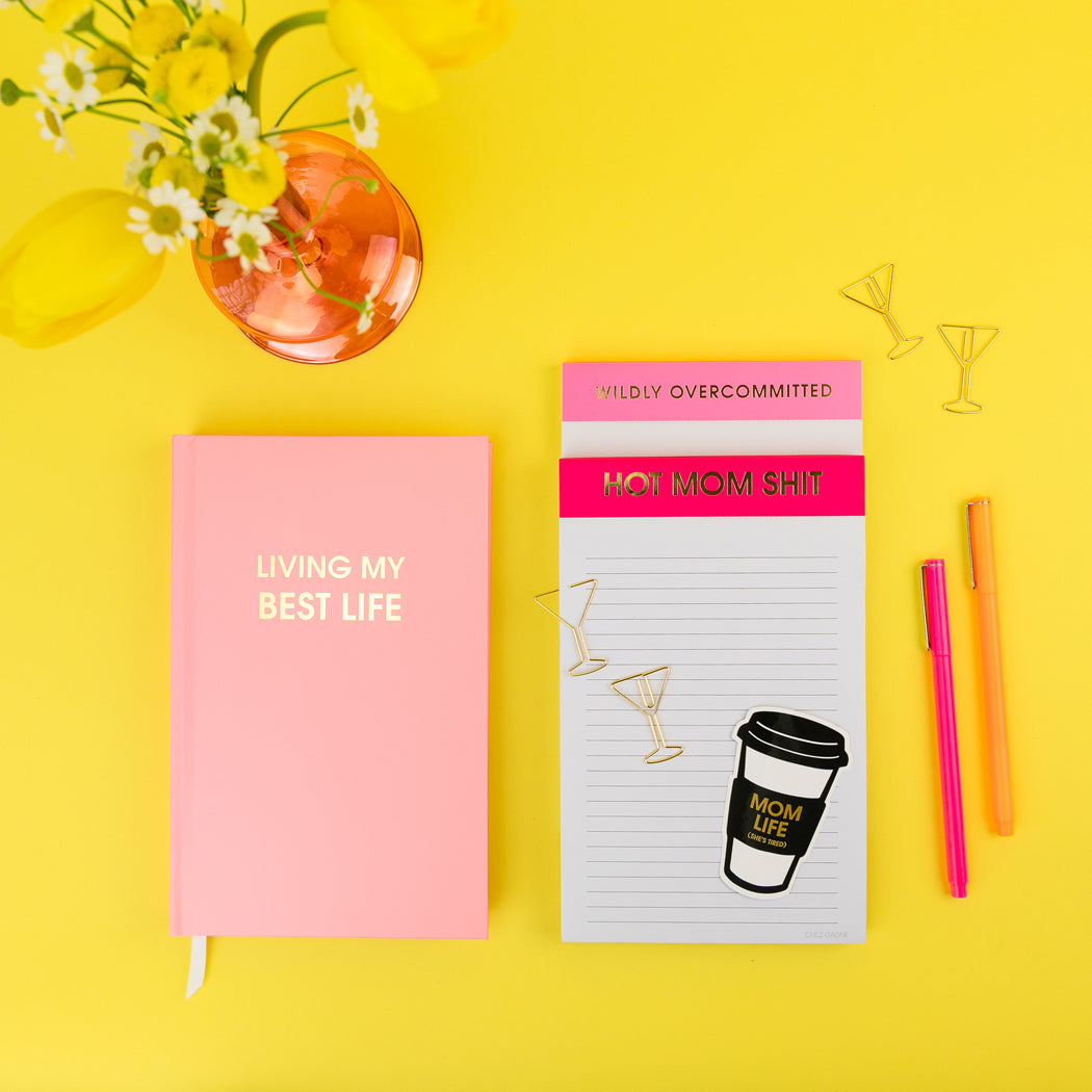 Wildly Overcommitted - Lined Notepad