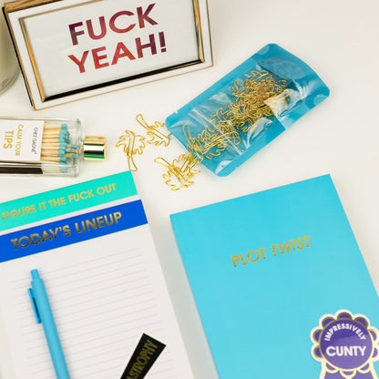Figure It The Fuck Out  - Lined Notepad