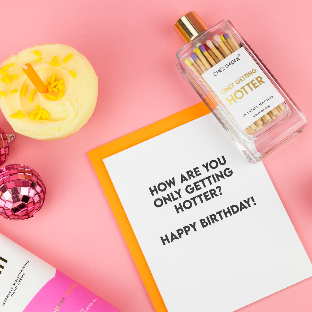 Only Getting Hotter - Glass Bottle Matches - Rainbow