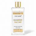 Manifest That Shit - Glass Bottle Safety Matches