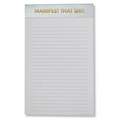 Manifest That Shit - Lined Notepad