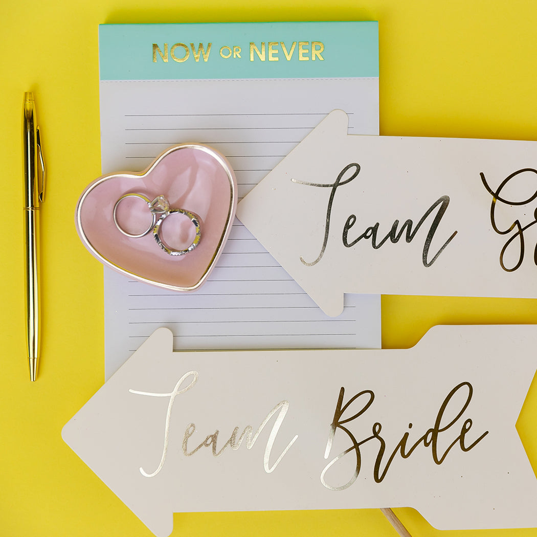 Now Or Never - Lined Notepad