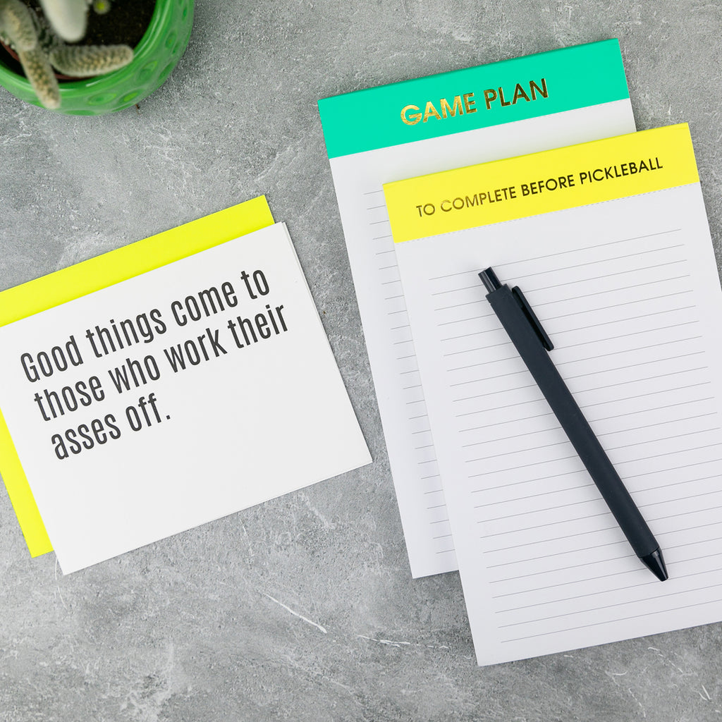 Good Things Come -  Letterpress Card