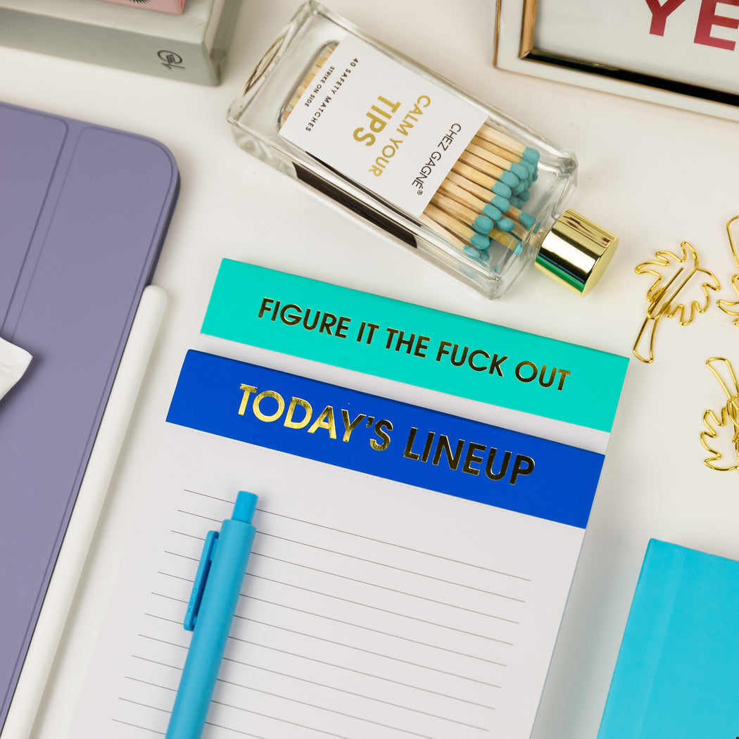 Figure It The Fuck Out  - Lined Notepad