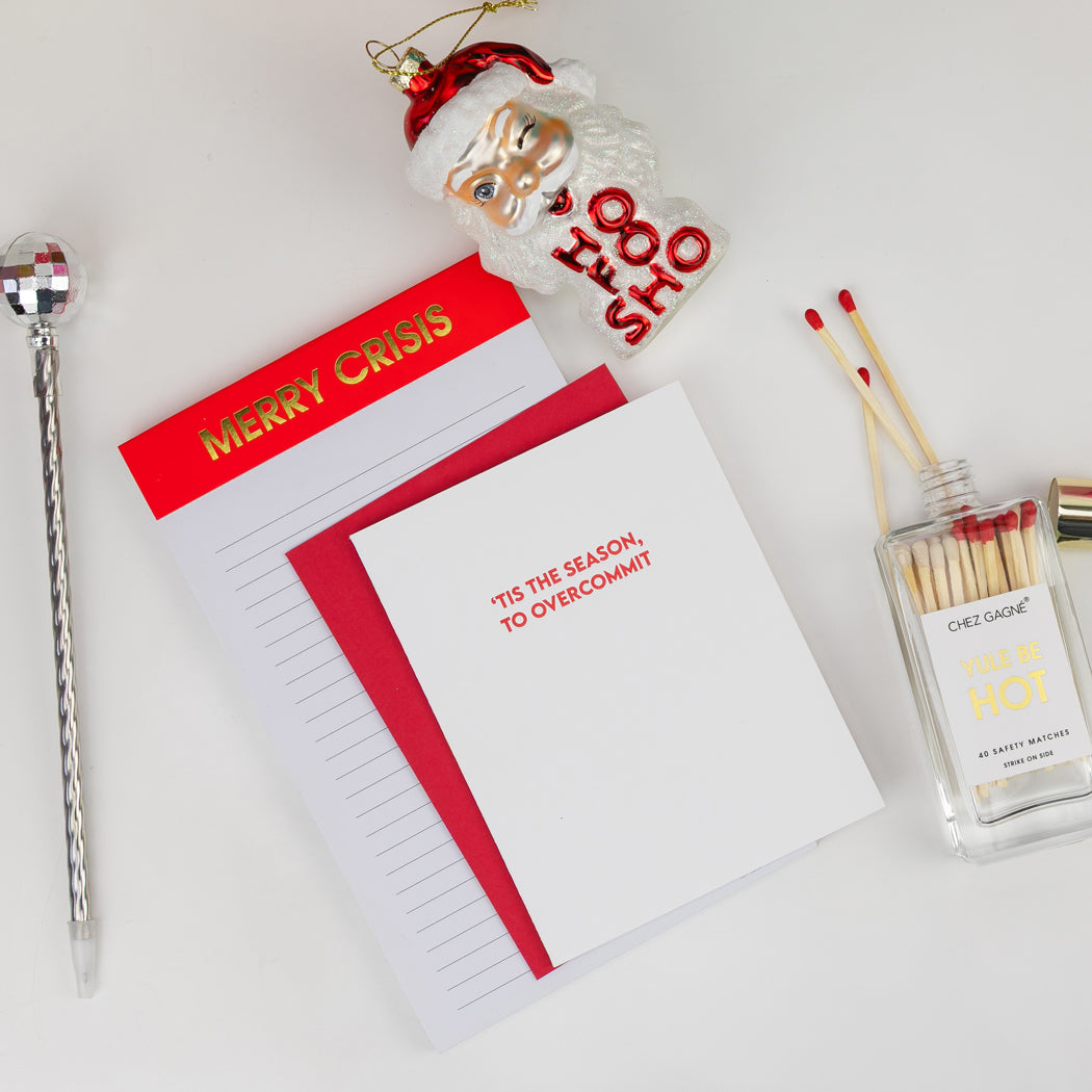 Merry Crisis - Lined Notepad