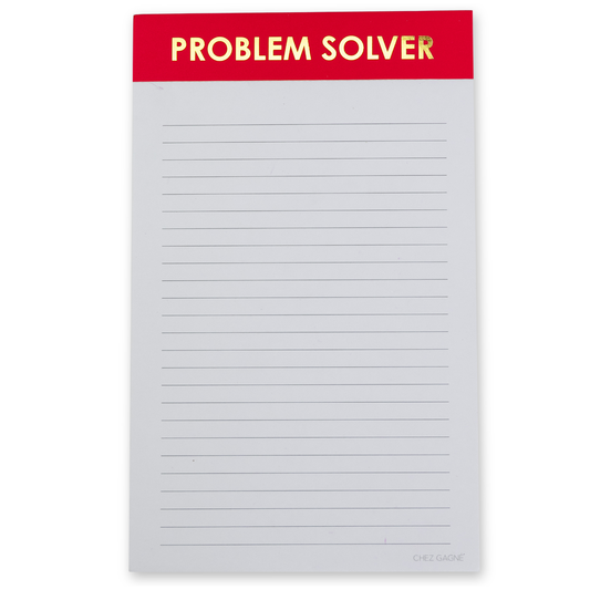 Problem Solver - Lined Notepad