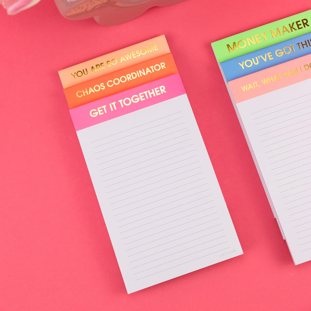 Get it Together - Lined Notepad