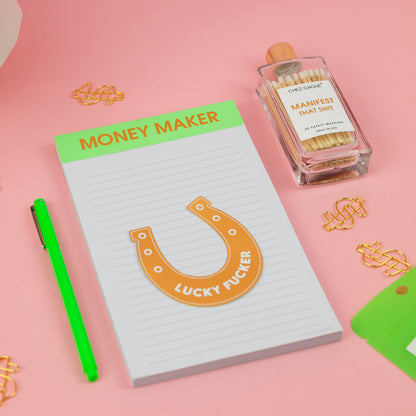 Money Maker - Lined Notepad
