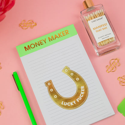 Money Maker - Lined Notepad