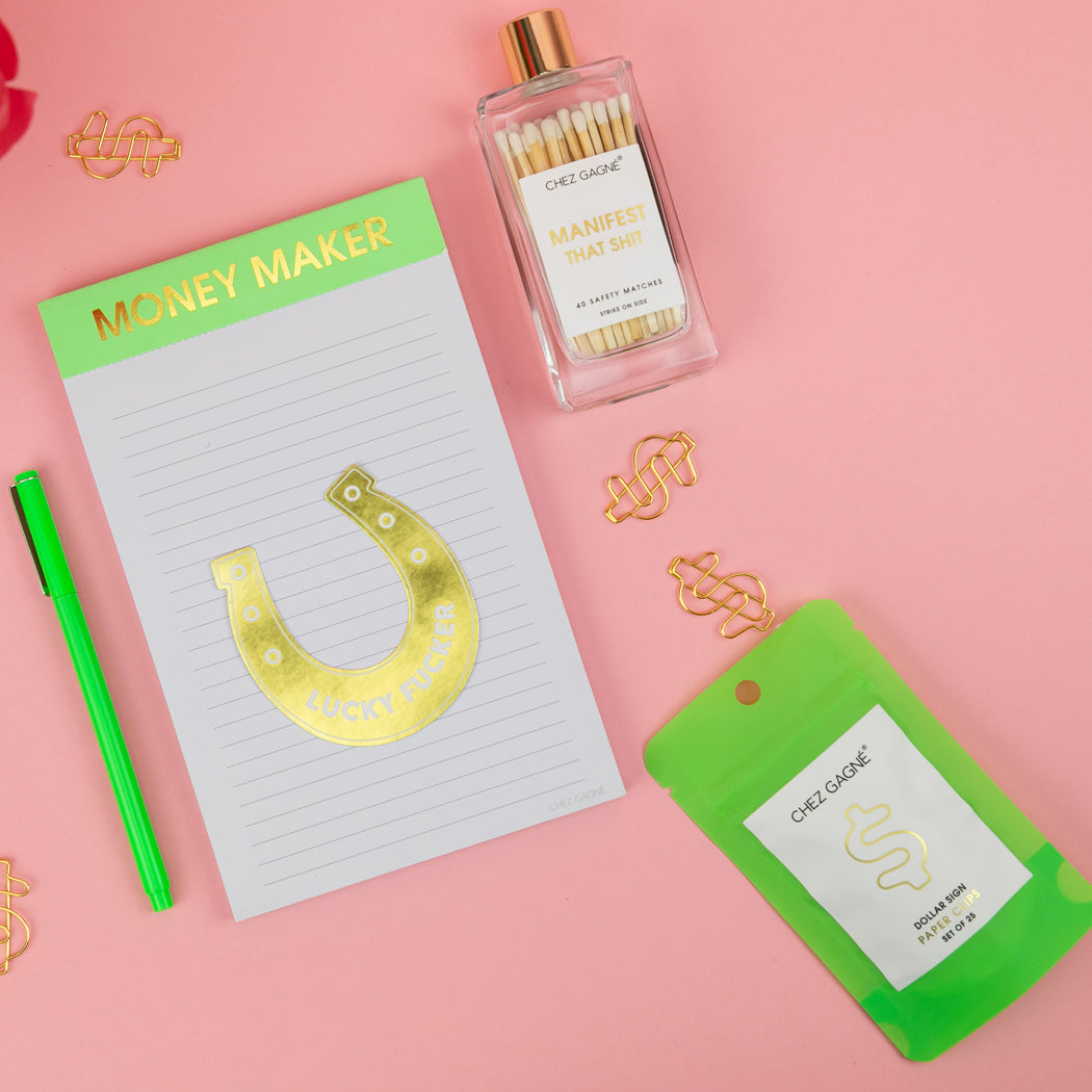 Money Maker - Lined Notepad