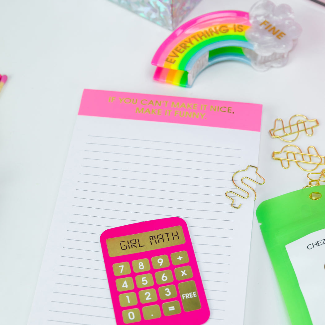 Everything Is Fine - Rainbow - Acetate Hair Claw Clip