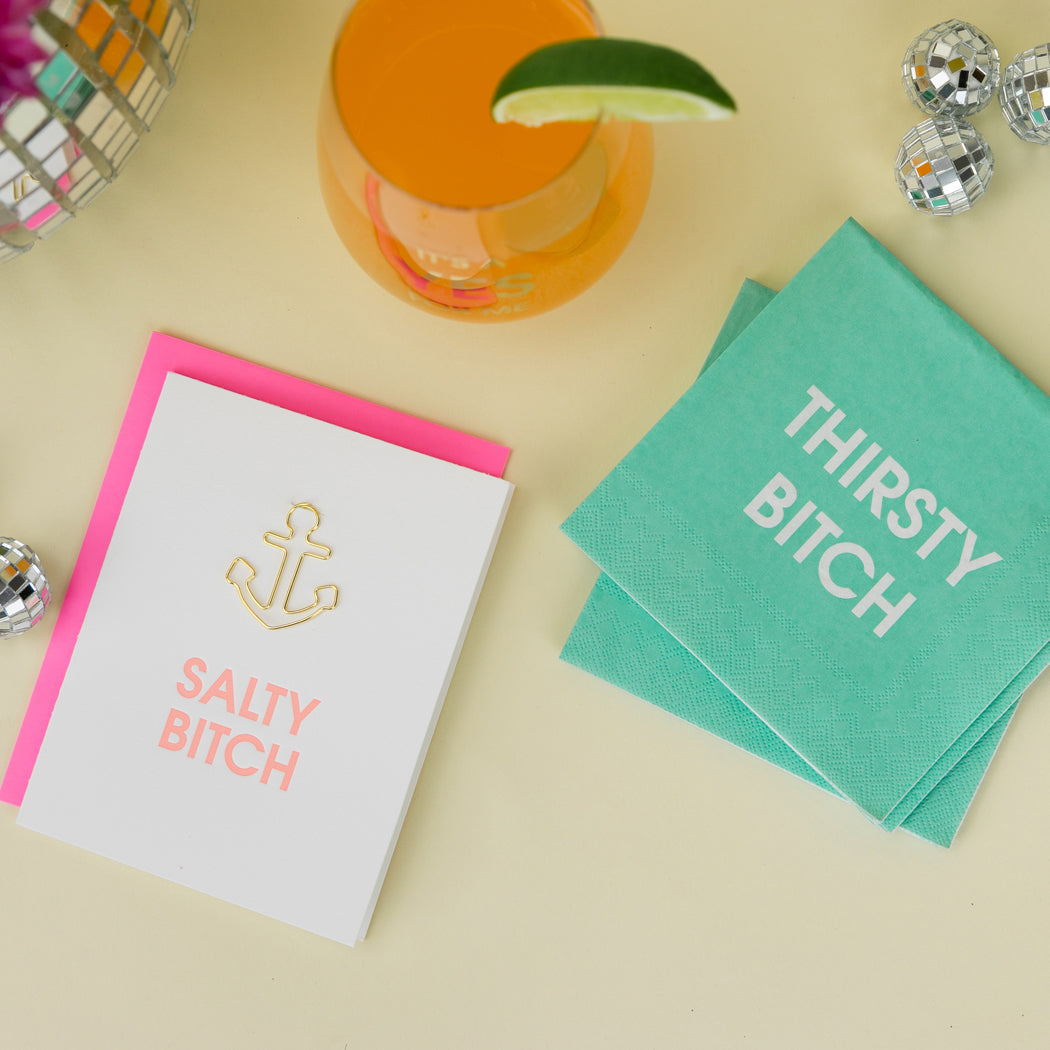 Thirsty Bitch - Cocktail Napkins