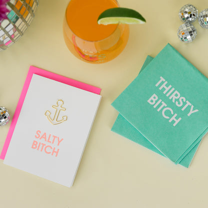 Thirsty Bitch - Cocktail Napkins