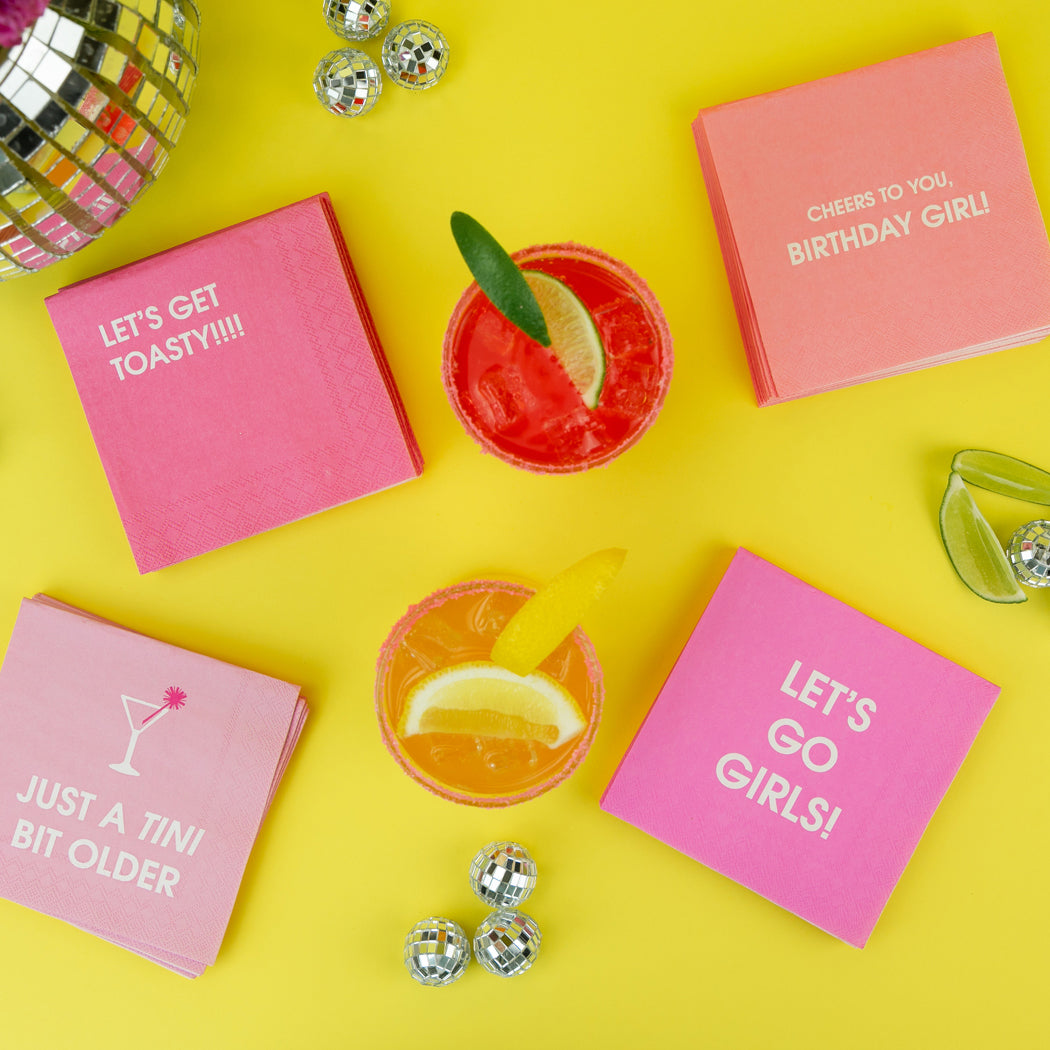 Let's Go Girls - Cocktail Napkins