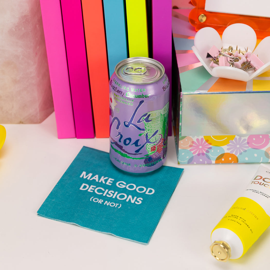 Make Good Decisions (or not) - Cocktail Napkins