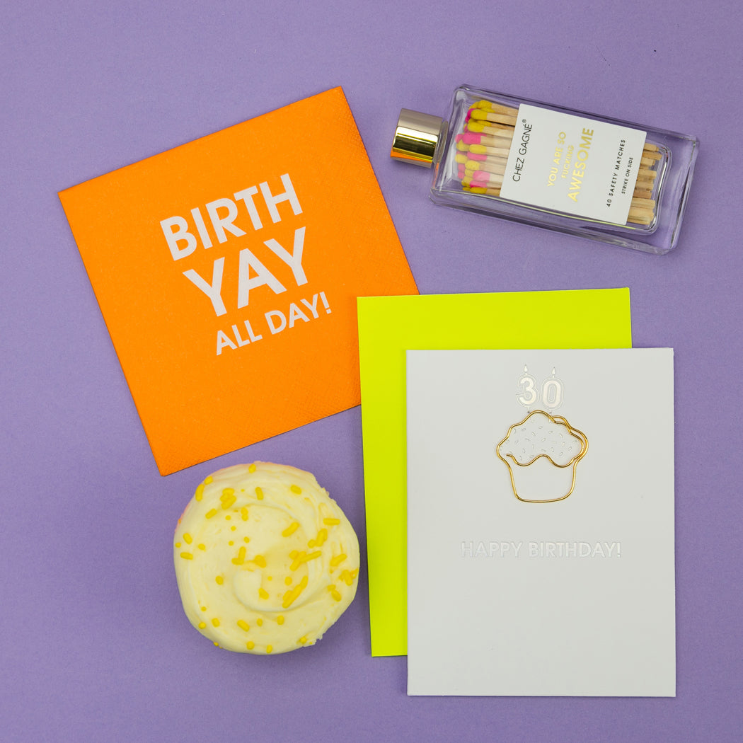 Birth Yay All Day - Cocktail Napkins