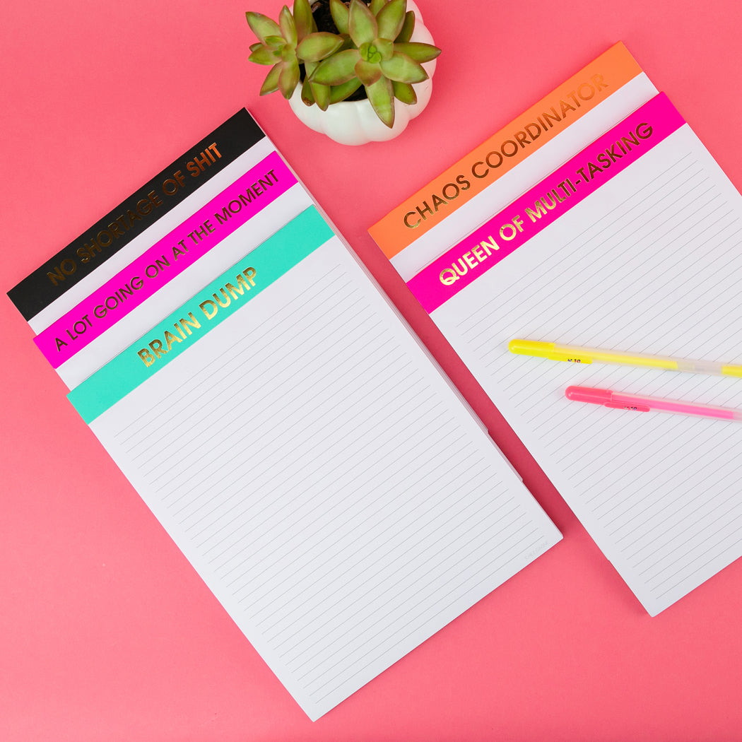 No Shortage of Shit - Large Memo Notepad