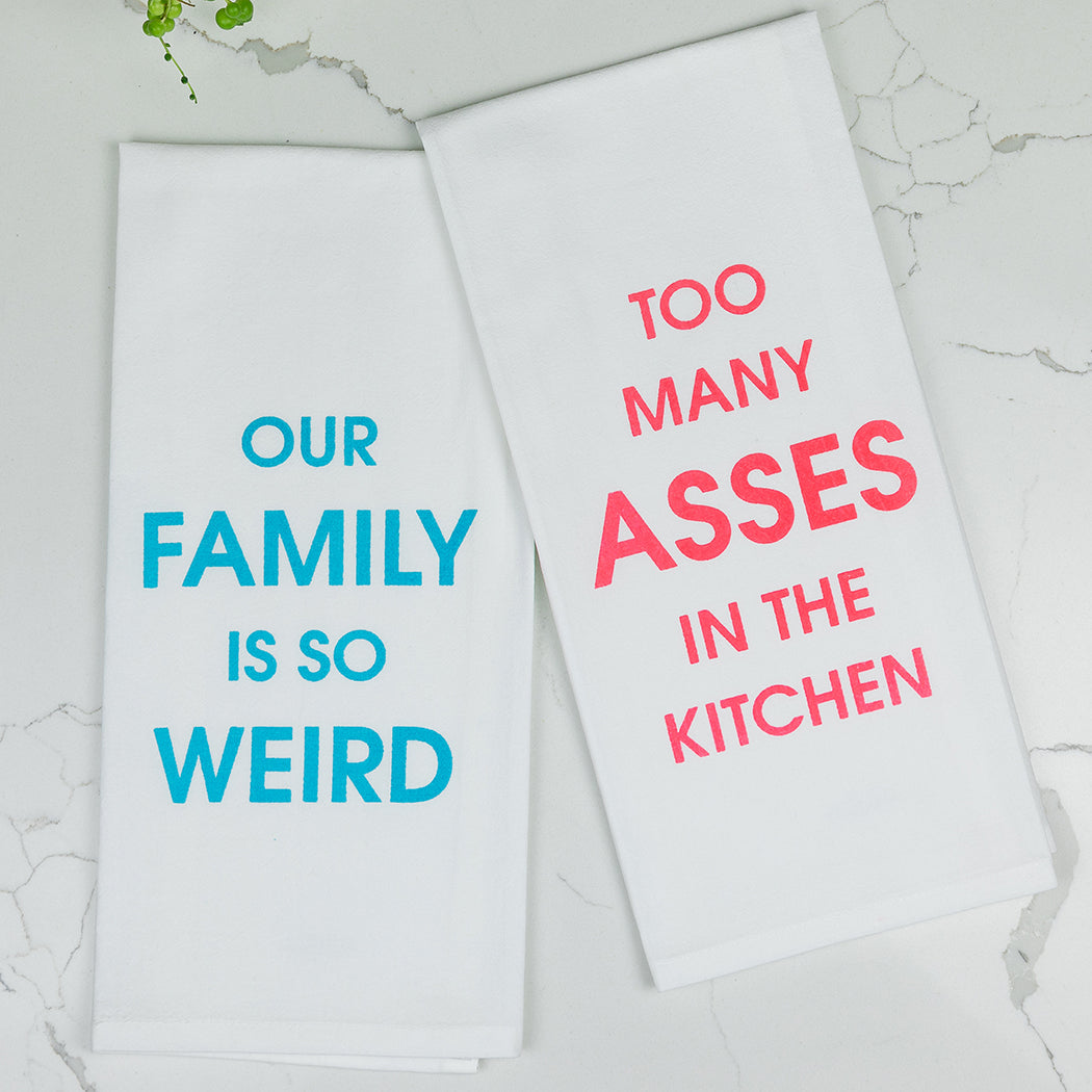 Our Family Is So Weird - Tea Towels