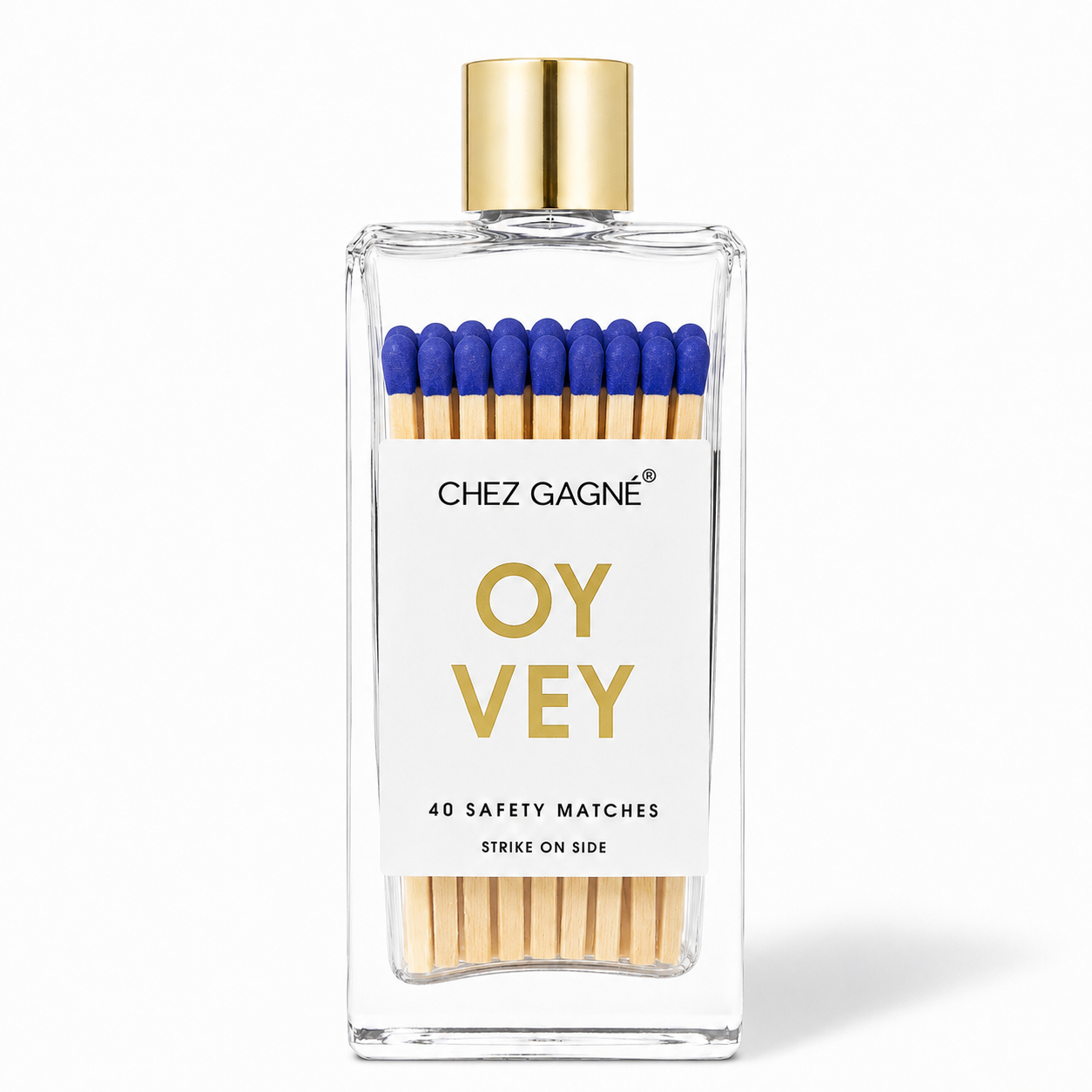 Oy Vey - Glass Bottle Safety Matches