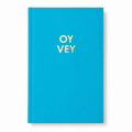Oy Vey - Caribbean Blue Hardcover Journal