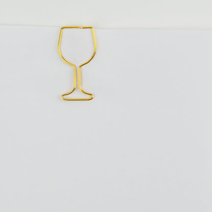 Paper Clip Pack - Wine Glass Pack of 25