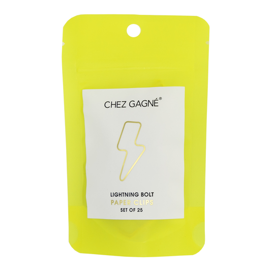 Paper Clip Pack - Lightning Bolt Pack of 25