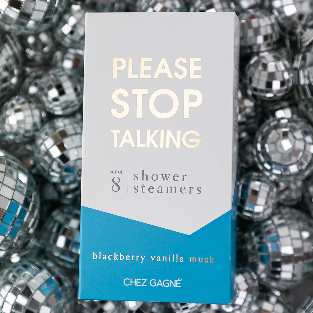 Please Stop Talking - Shower Steamers - Blackberry and Quince