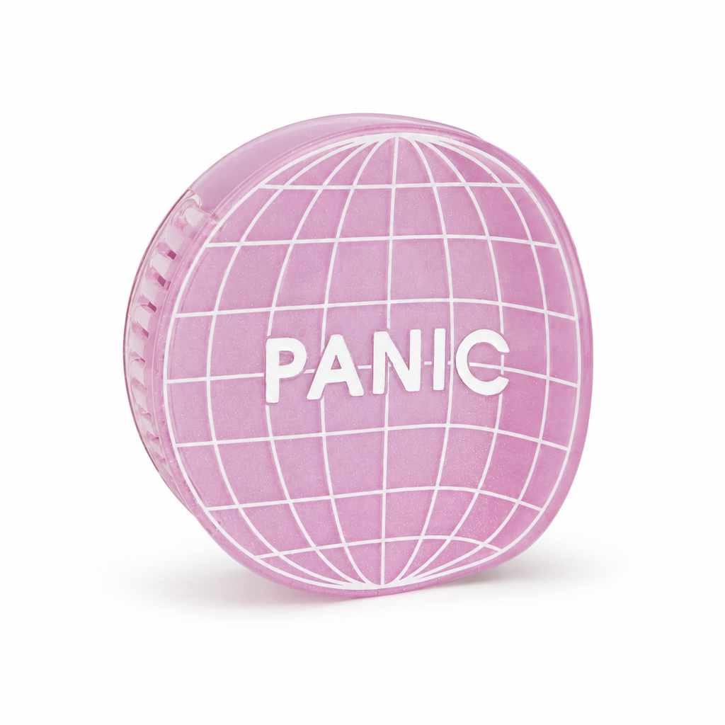 Panic - Disco Ball - Acetate Hair Claw Clip