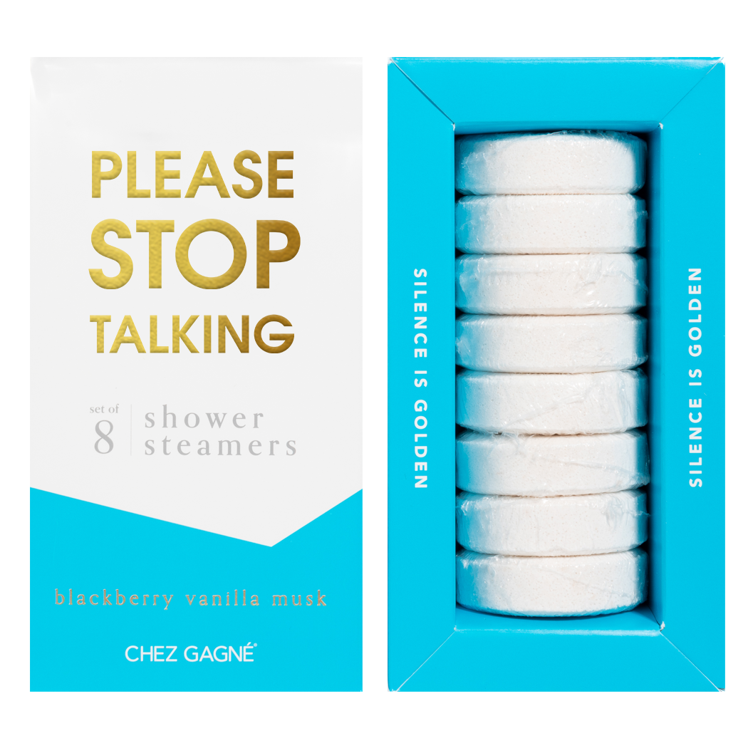 Please Stop Talking - Shower Steamers - Blackberry and Quince