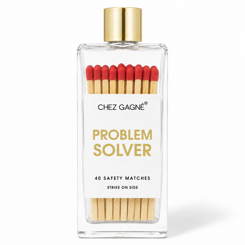 Problem Solver - Glass Bottle Safety Matches