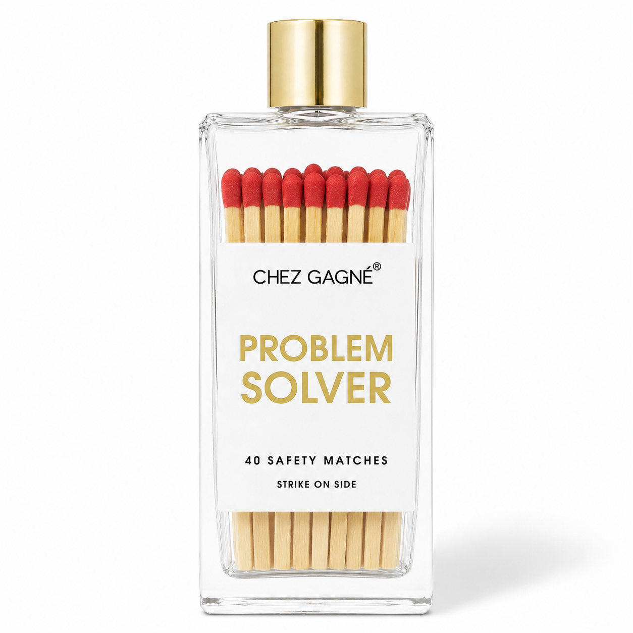Problem Solver - Glass Bottle Safety Matches