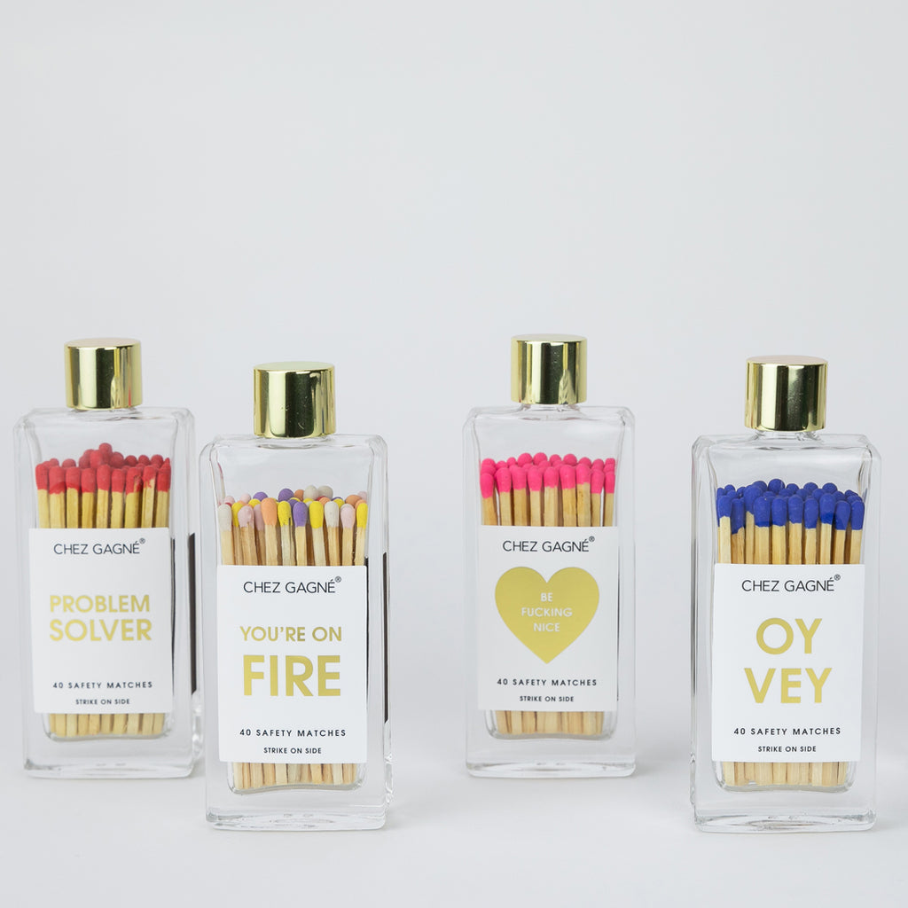 Problem Solver - Glass Bottle Safety Matches
