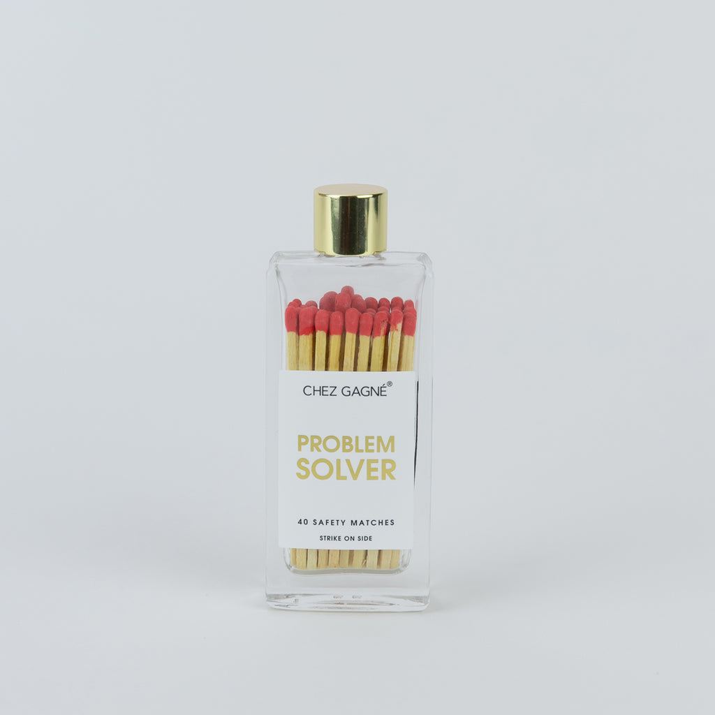 Problem Solver - Glass Bottle Safety Matches