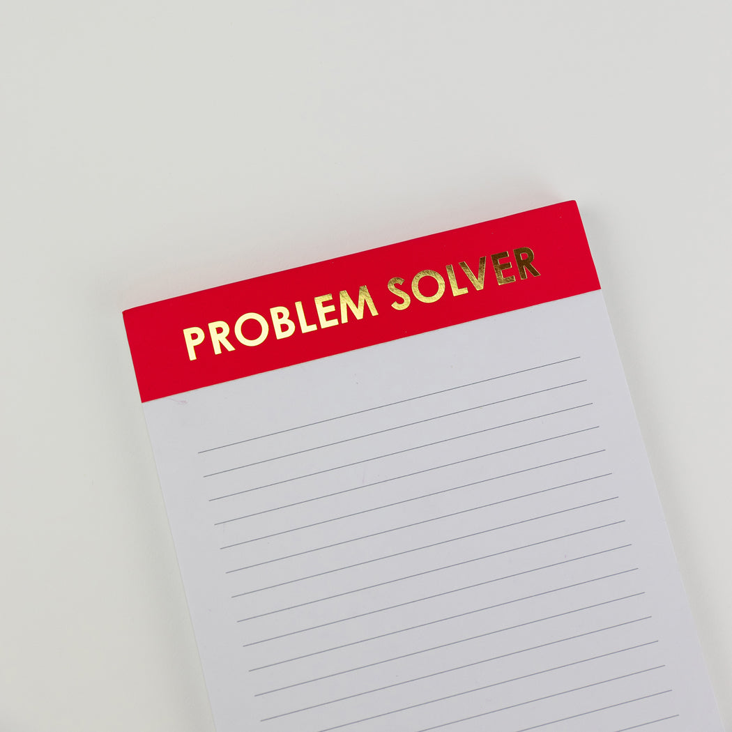 Problem Solver - Lined Notepad