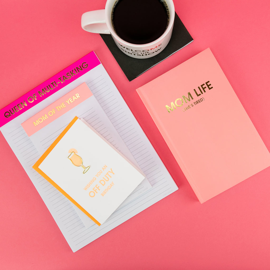 Mom of The Year - Lined Notepad