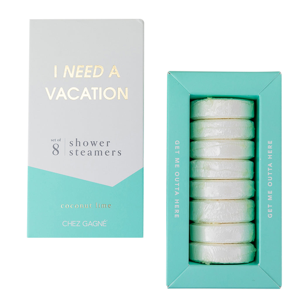 I Need A Vacation - Shower Steamers - Coconut Lime