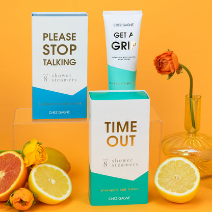 Time Out - Shower Steamers - Pineapple + Lemon
