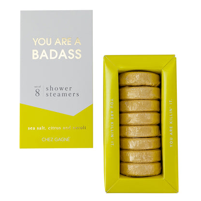 You are A Badass - Shower Steamers - Sea Salt, Citrus + Neroli