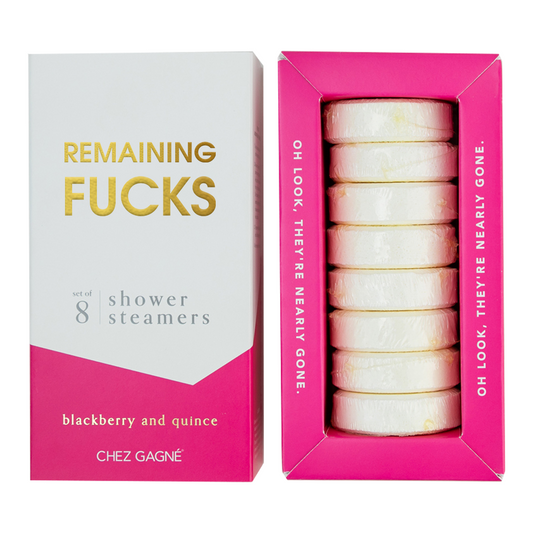 Remaining Fucks - Shower Steamers - Blackberry and Quince